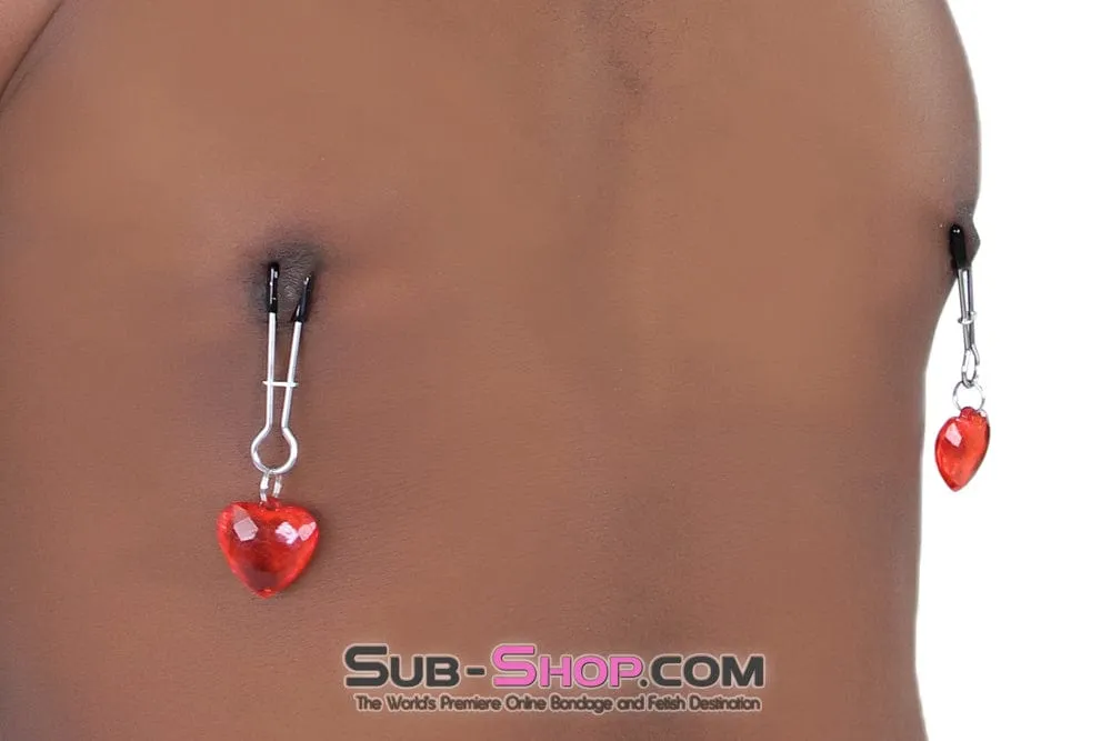 0518MQ      Heart's Desire Tweezer Nipple Clamps