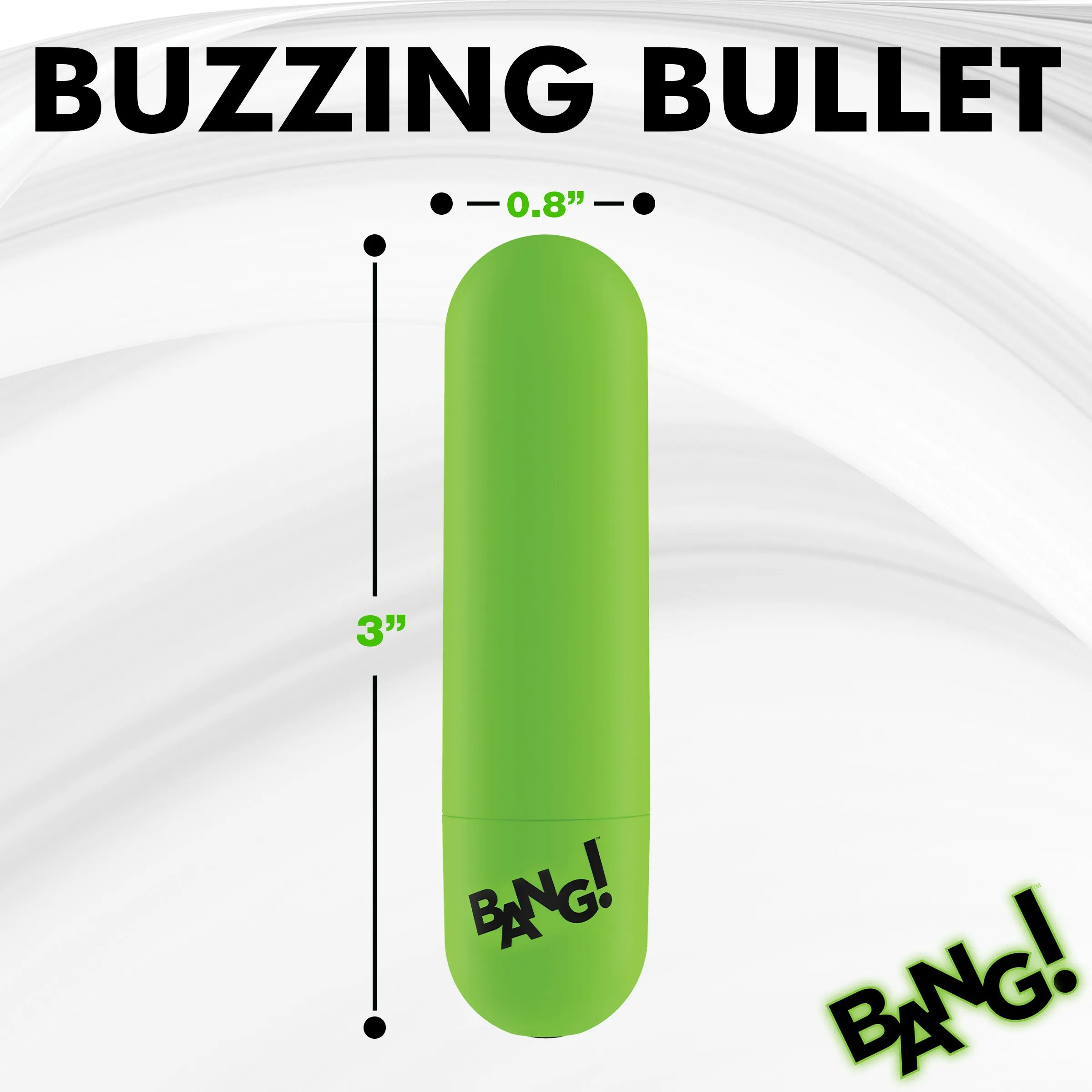 28X Glow-in-the-Dark Bullet w/ Remote