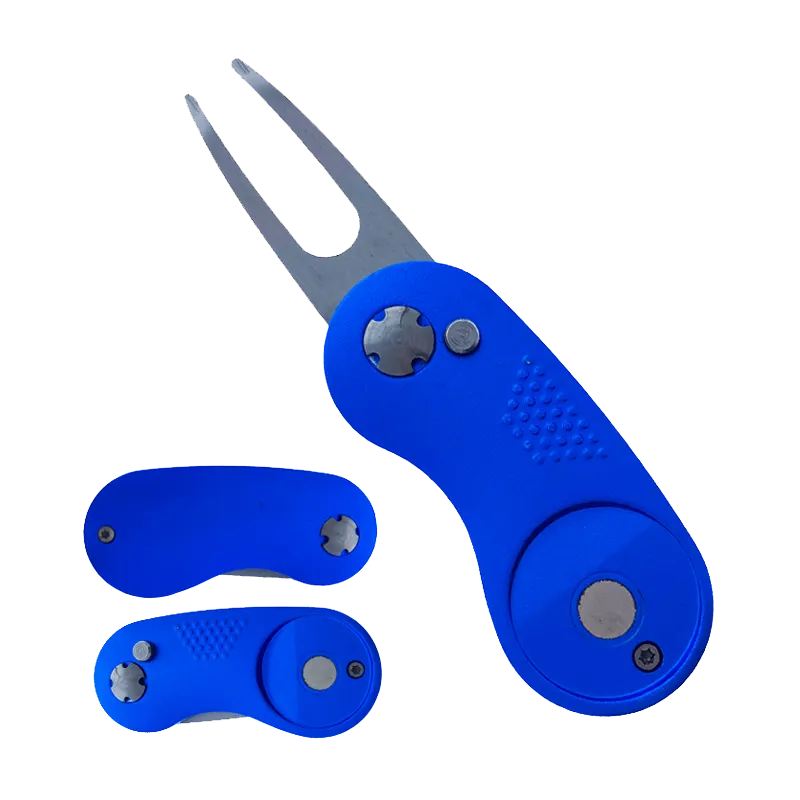 4 1/2" Blue Gold Divot Tool