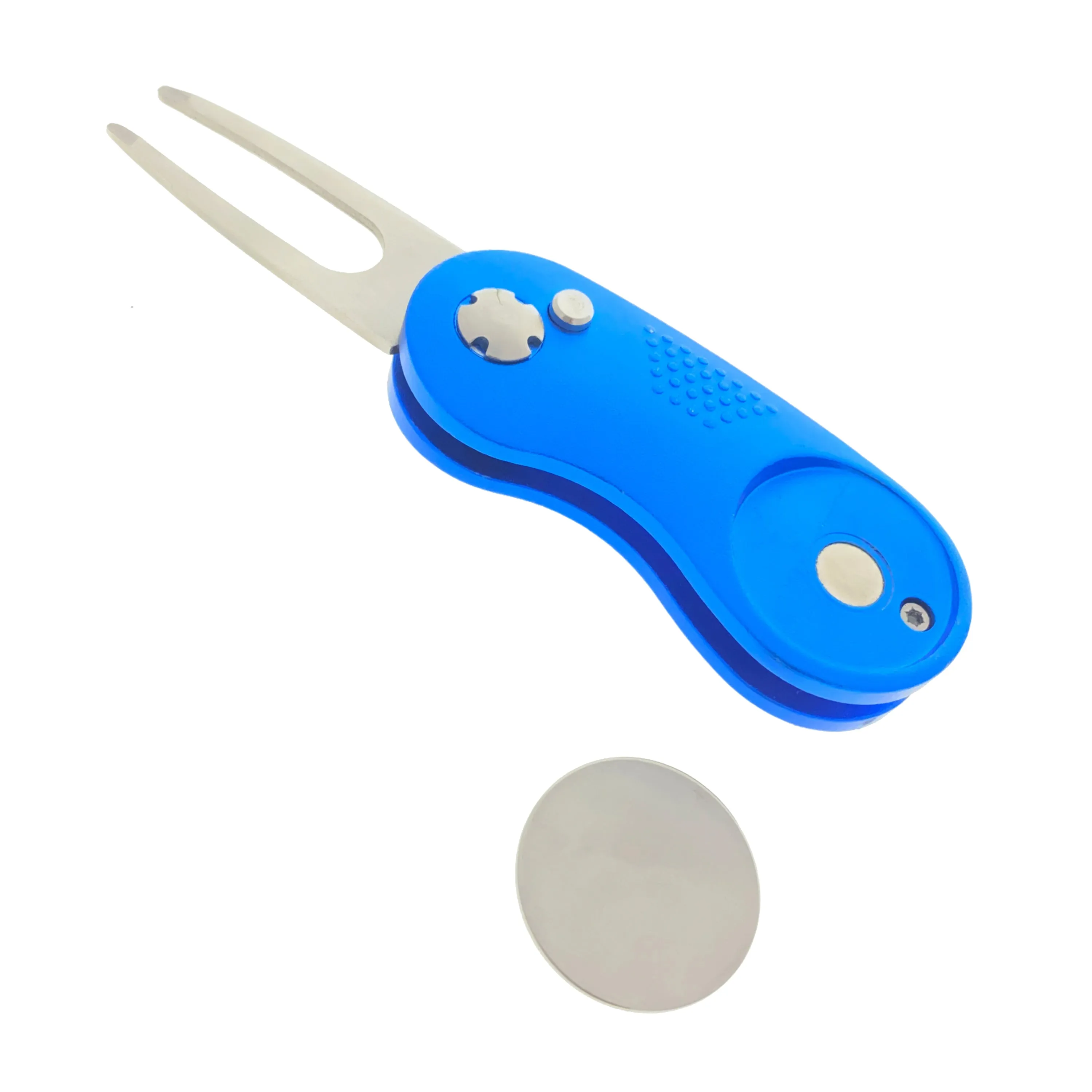 4 1/2" Blue Gold Divot Tool