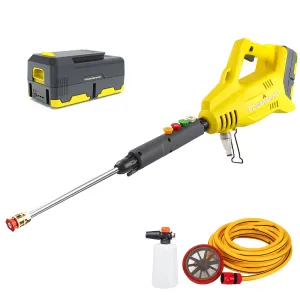 40V 1100 PSI 1GPM Cordless Pressure Washer with 5 Nozzles, 4.0 Ah Battery & Charger DB2701-W
