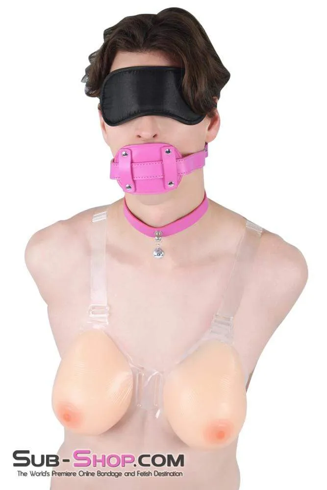 7105DL      Bondage Basics Black Satin Blindfold