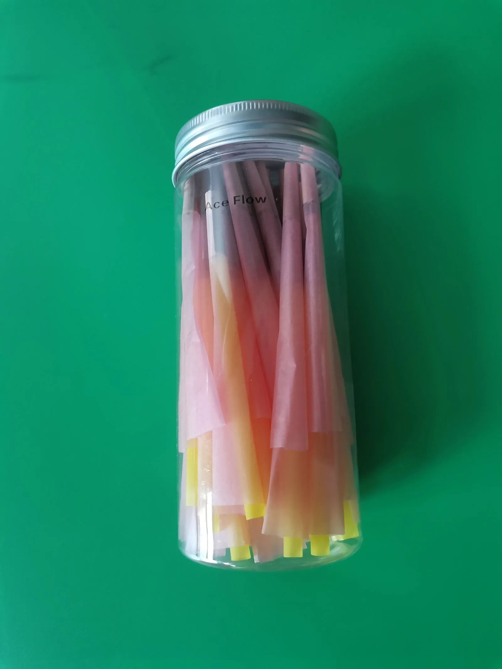 Ace Flow Cigarette papers,Cigarette Rolling Paper with Tips,Pink