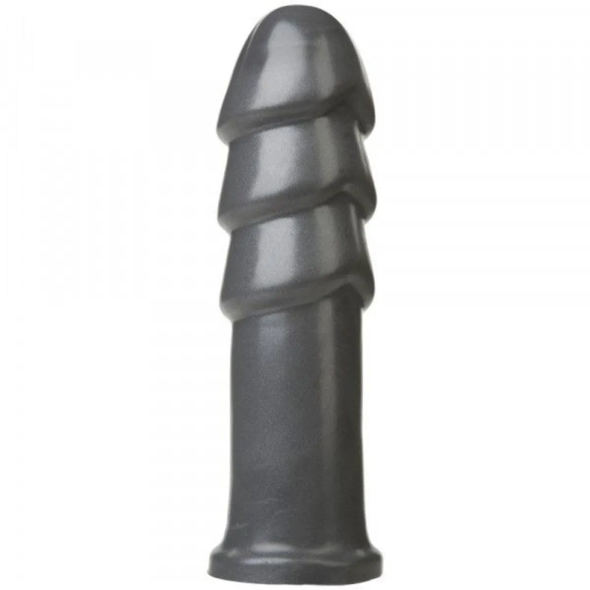 American Bombshell B-10 Warhead Dildo Grey 10 Inch