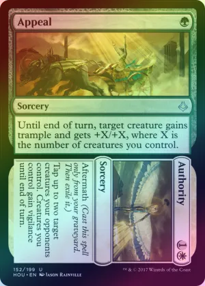 Appeal // Authority (Foil) (HOU)