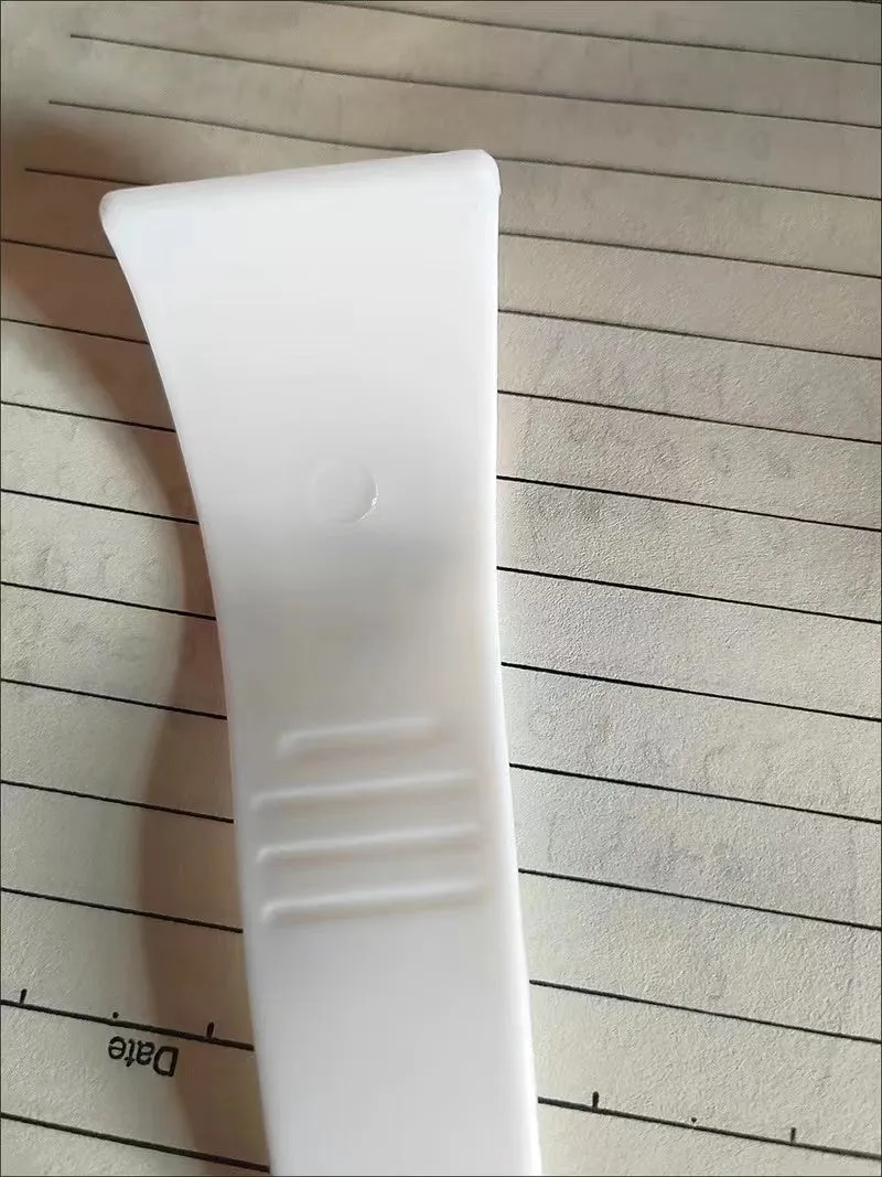 Aulecoo cosmetic spatula for hair removal preparations, non stick wax spatula, silicone spatula for home salon body use