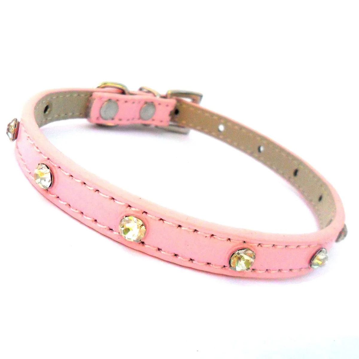 Baby Rhinestone Dog Collars