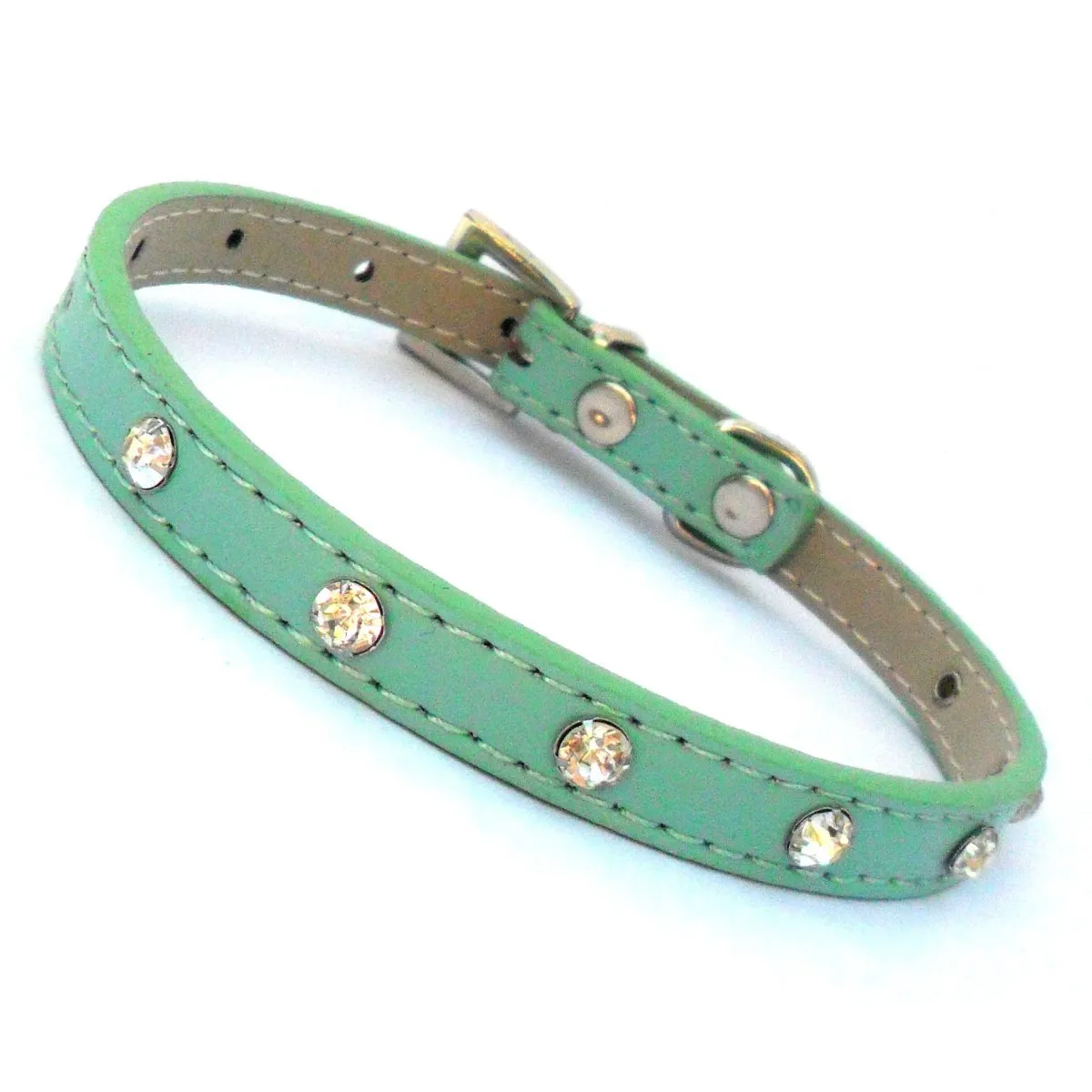 Baby Rhinestone Dog Collars