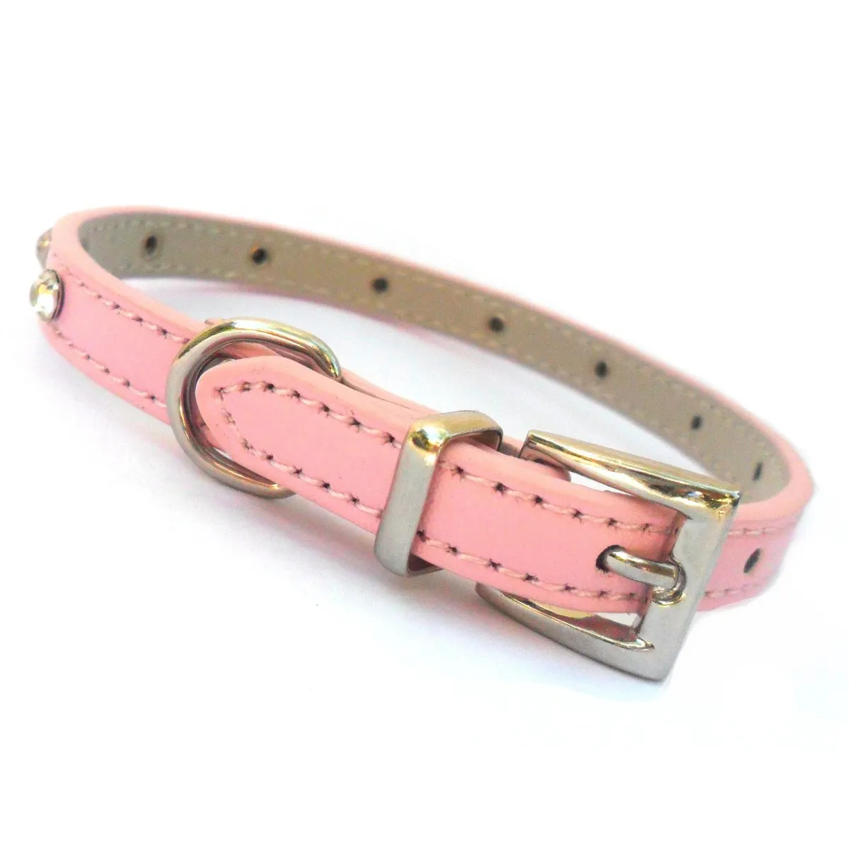 Baby Rhinestone Dog Collars