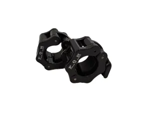 Barbell Collars for Securing 1” 25 Weight Plates for Powerlifting & Weightlifting– Heavy-Duty Non Slip Lock-Jaw Style