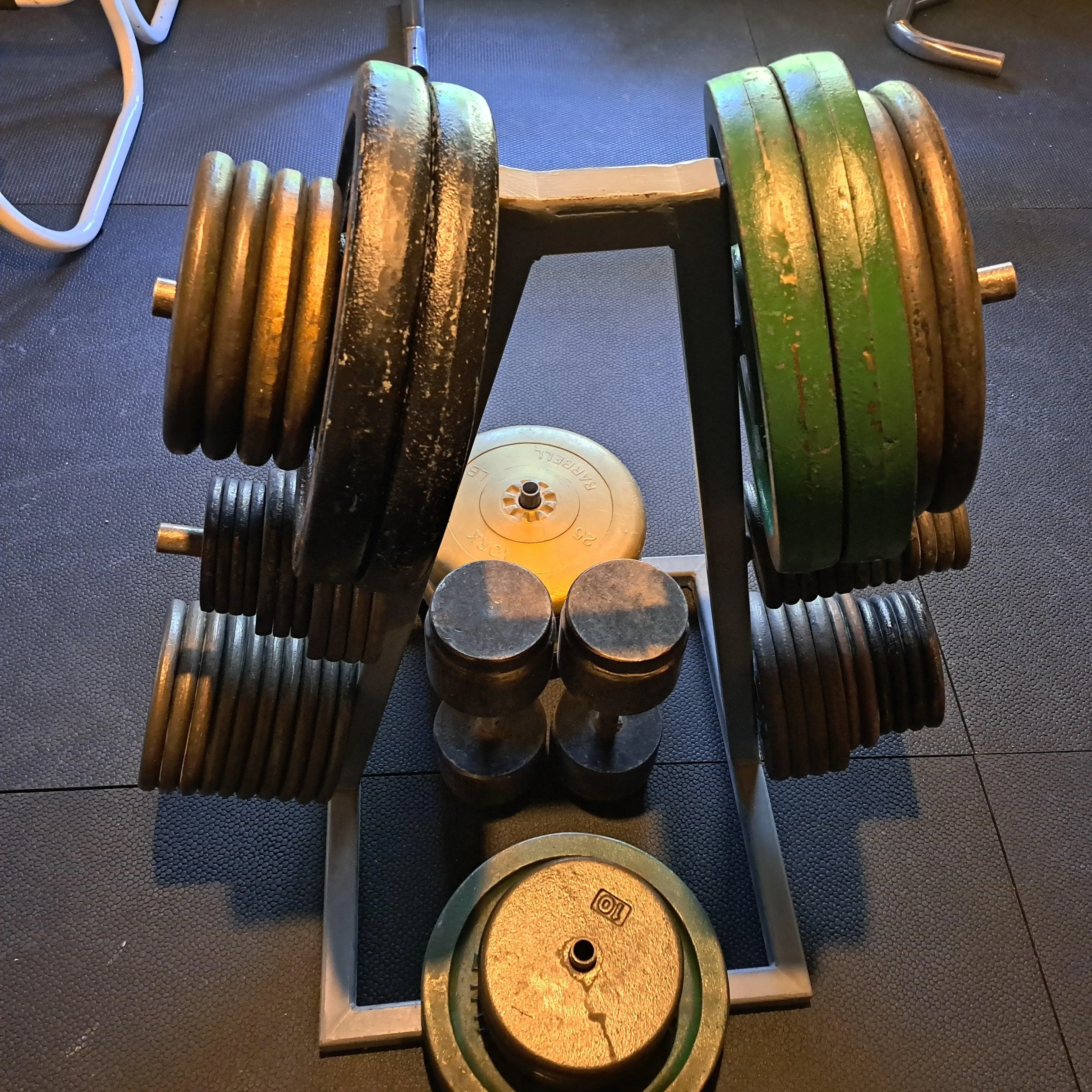 Barbell Collars for Securing 1” 25 Weight Plates for Powerlifting & Weightlifting– Heavy-Duty Non Slip Lock-Jaw Style