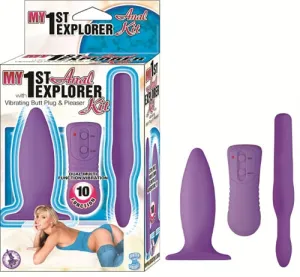 Beginner's Vibrating Anal Adventure Kit - 10 Fun Functions for Smiles and Surprises!