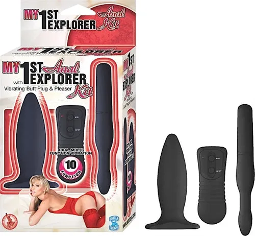 Beginner's Vibrating Anal Adventure Kit - 10 Fun Functions for Smiles and Surprises!
