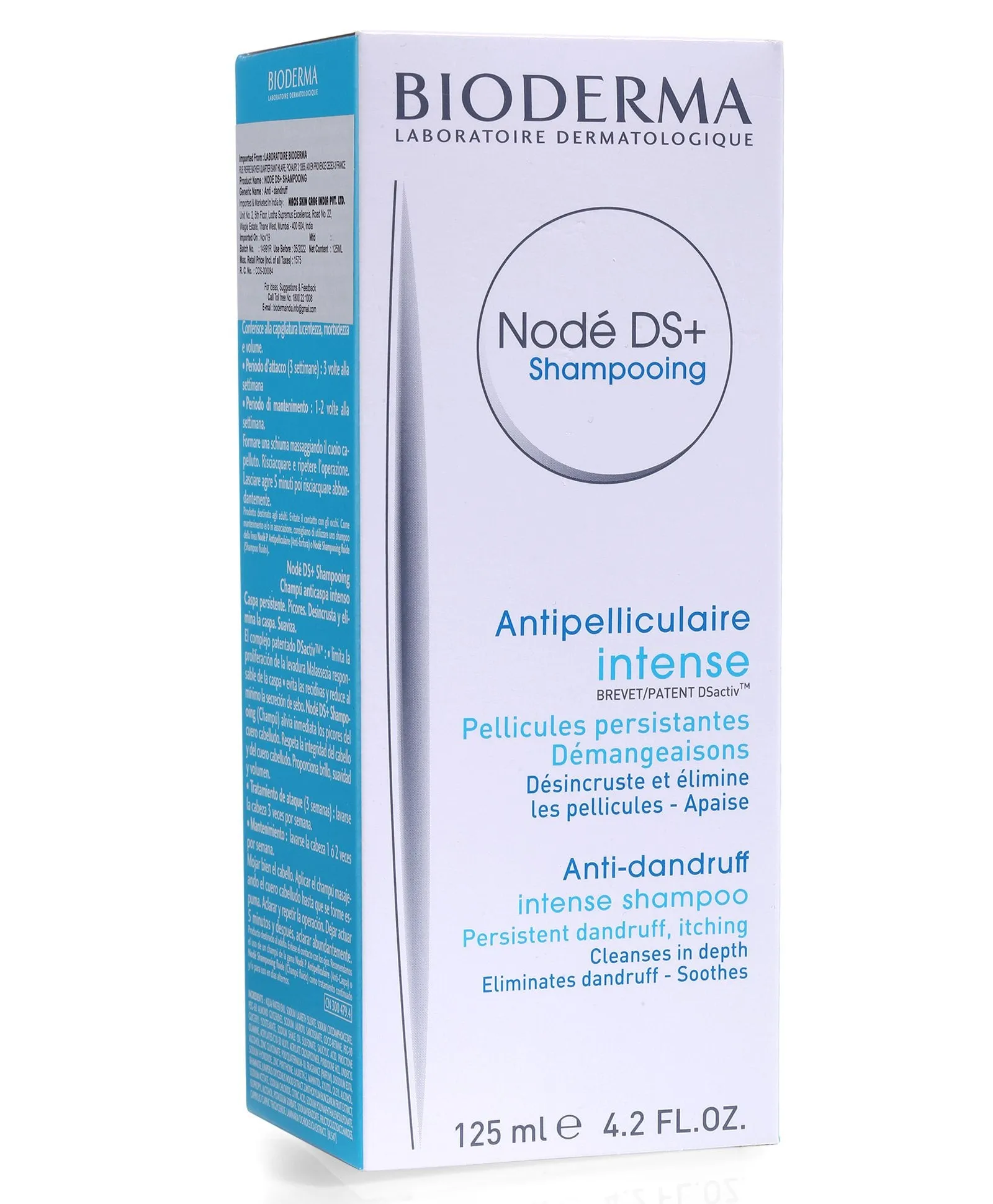 Bioderma Node DS  Anti-Dandruff Intense Shampoo | Scalp Care for Persistent Dandruff