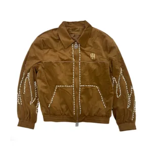 Birth Of Royal Child Flame Pearl Jacket - Brown