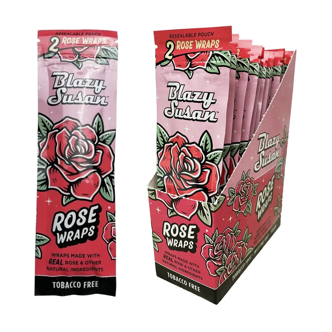 Blazy Susan Rose Wraps - (50 Wraps Box)