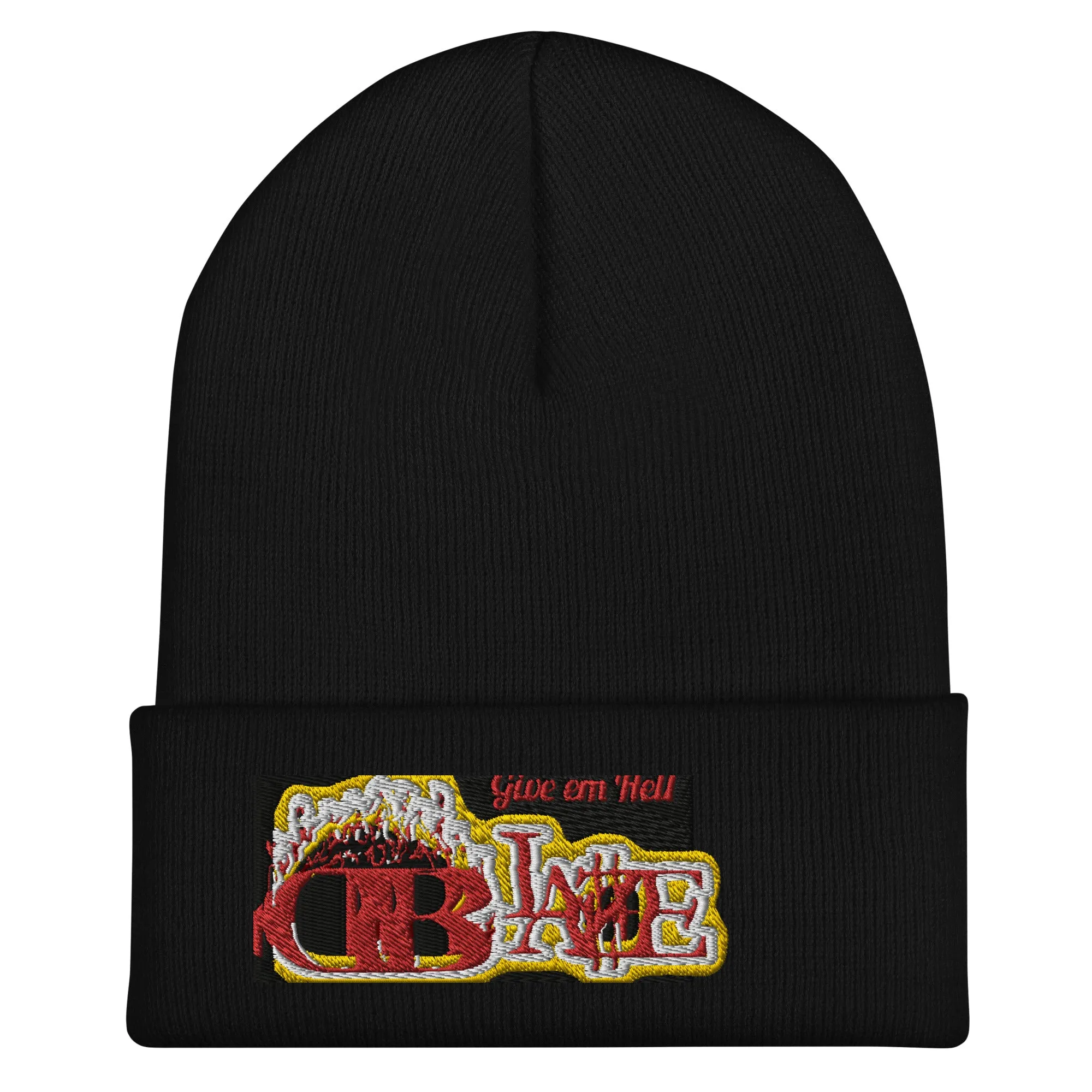 Branded D-Blaze logo Cuffed Beanie
