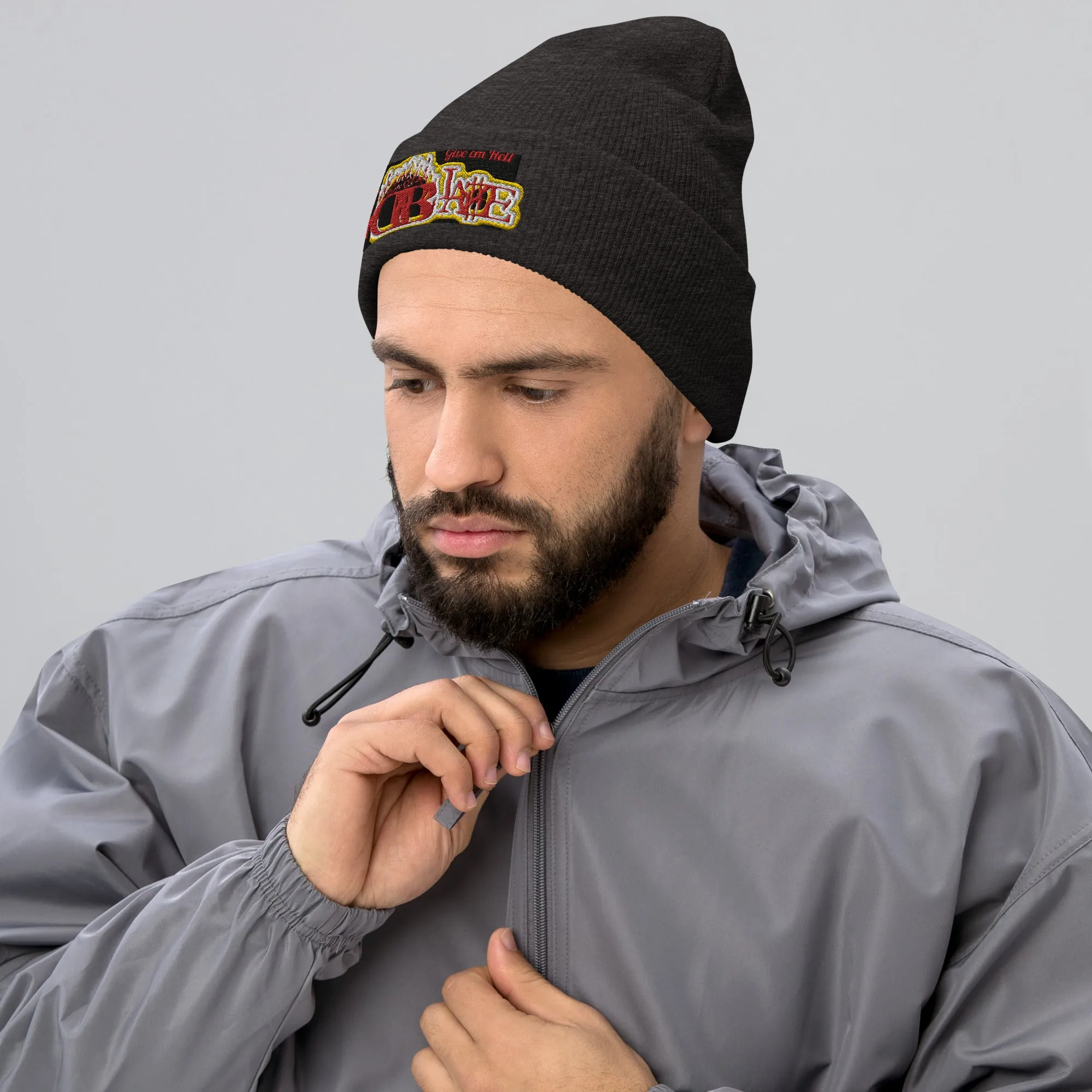 Branded D-Blaze logo Cuffed Beanie