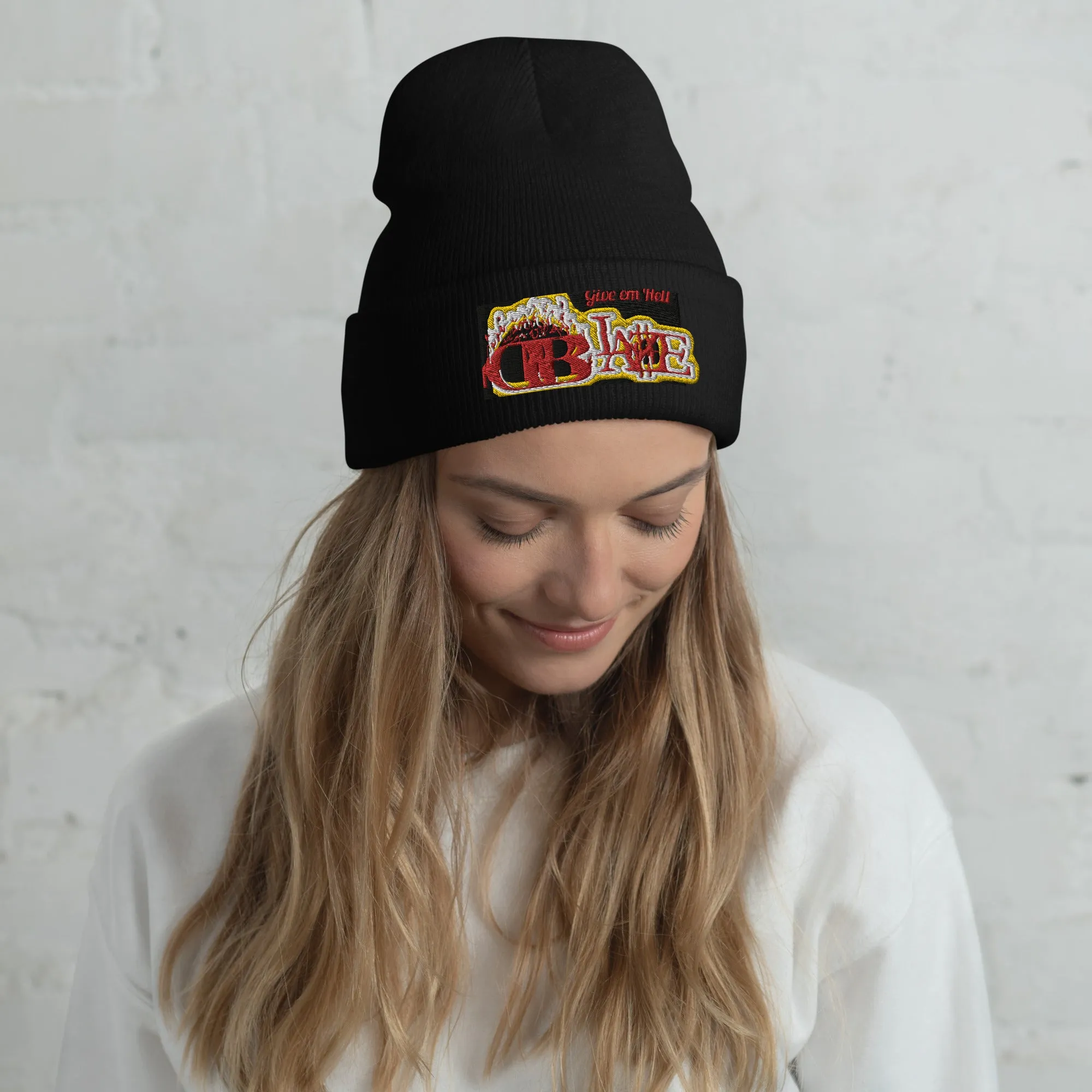 Branded D-Blaze logo Cuffed Beanie