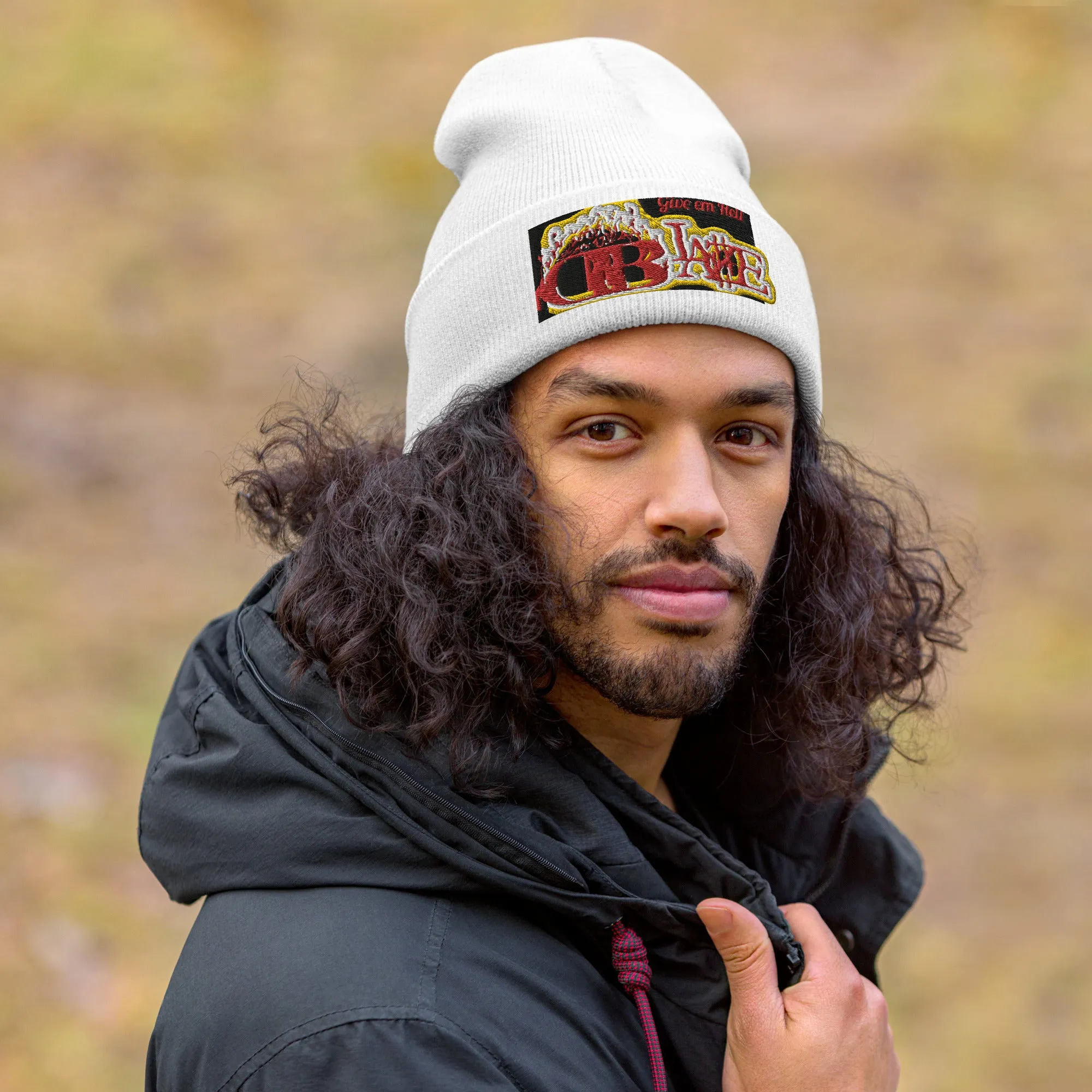 Branded D-Blaze logo Cuffed Beanie