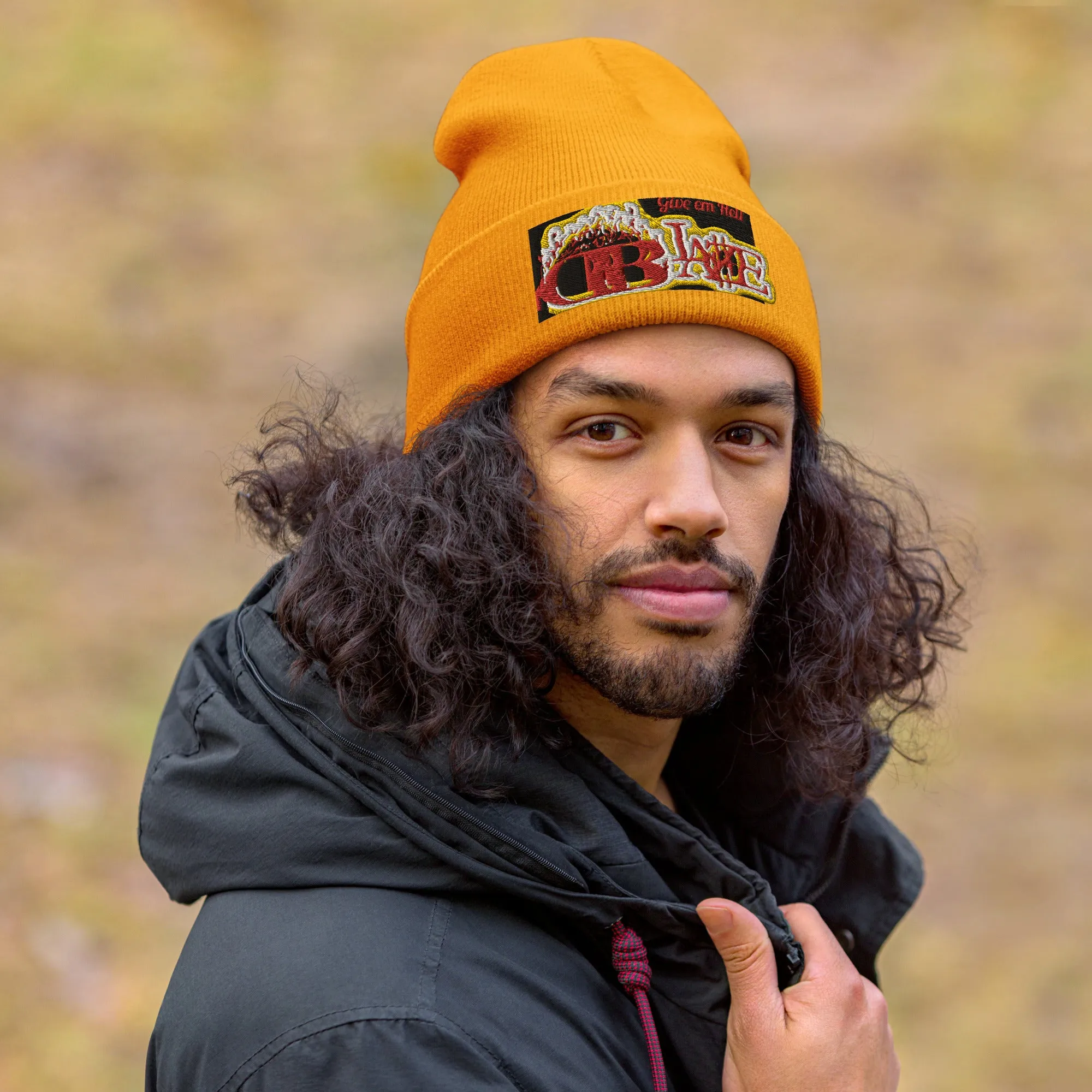 Branded D-Blaze logo Cuffed Beanie