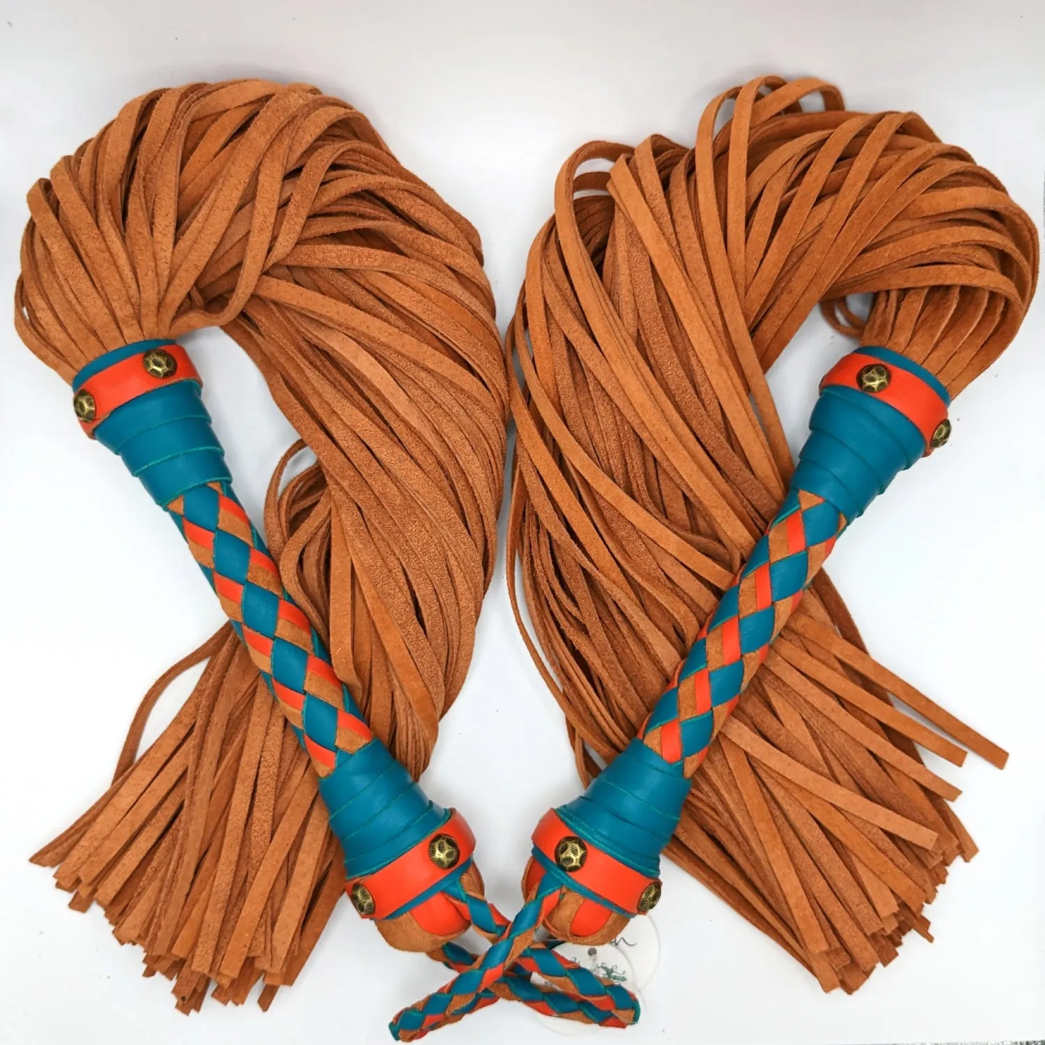 Built to Order Custom Pig Suede Flogger
