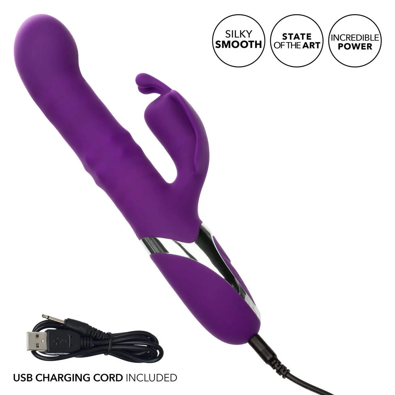 CalExotics Enchanted Flutter Thrusting & Rotating Vibe