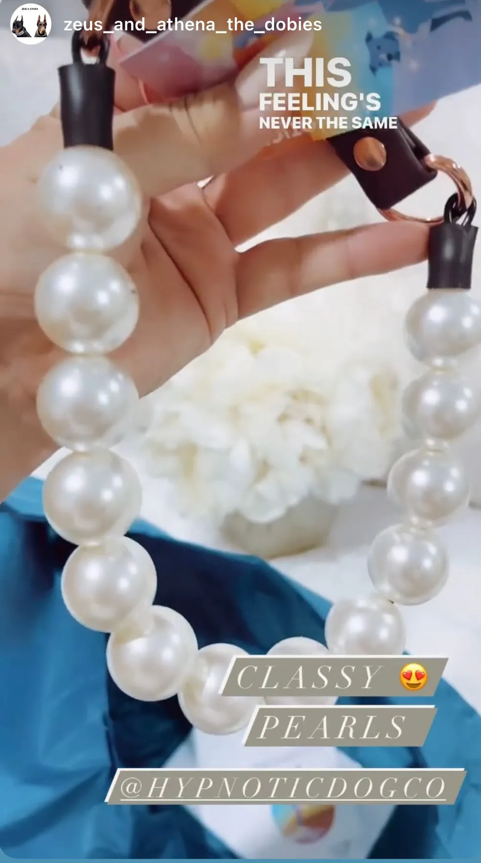 Chunky White Pearls Acrylic Bead Collar