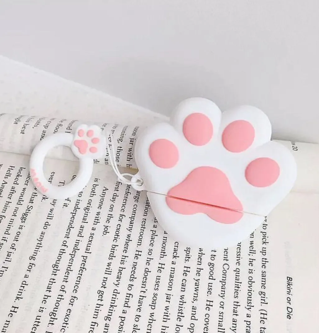 Cute Pink Kaws Case For AirPods 1/2