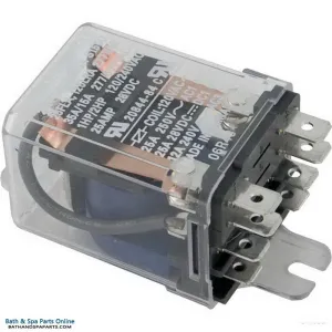 Deltrol Controls DPDT 30 Amp Dustcover Coil Relay [120 Vac] (20844-84)