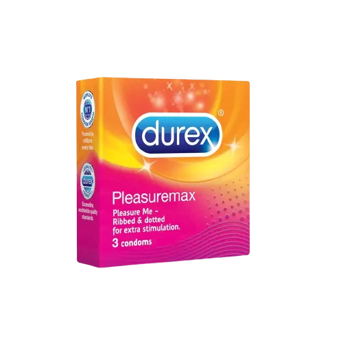Durex Pleasuremax 3's (Condoms)