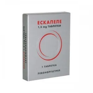 ESCAPELE emergency contraceptive 1 tablet, ESCAPELLE