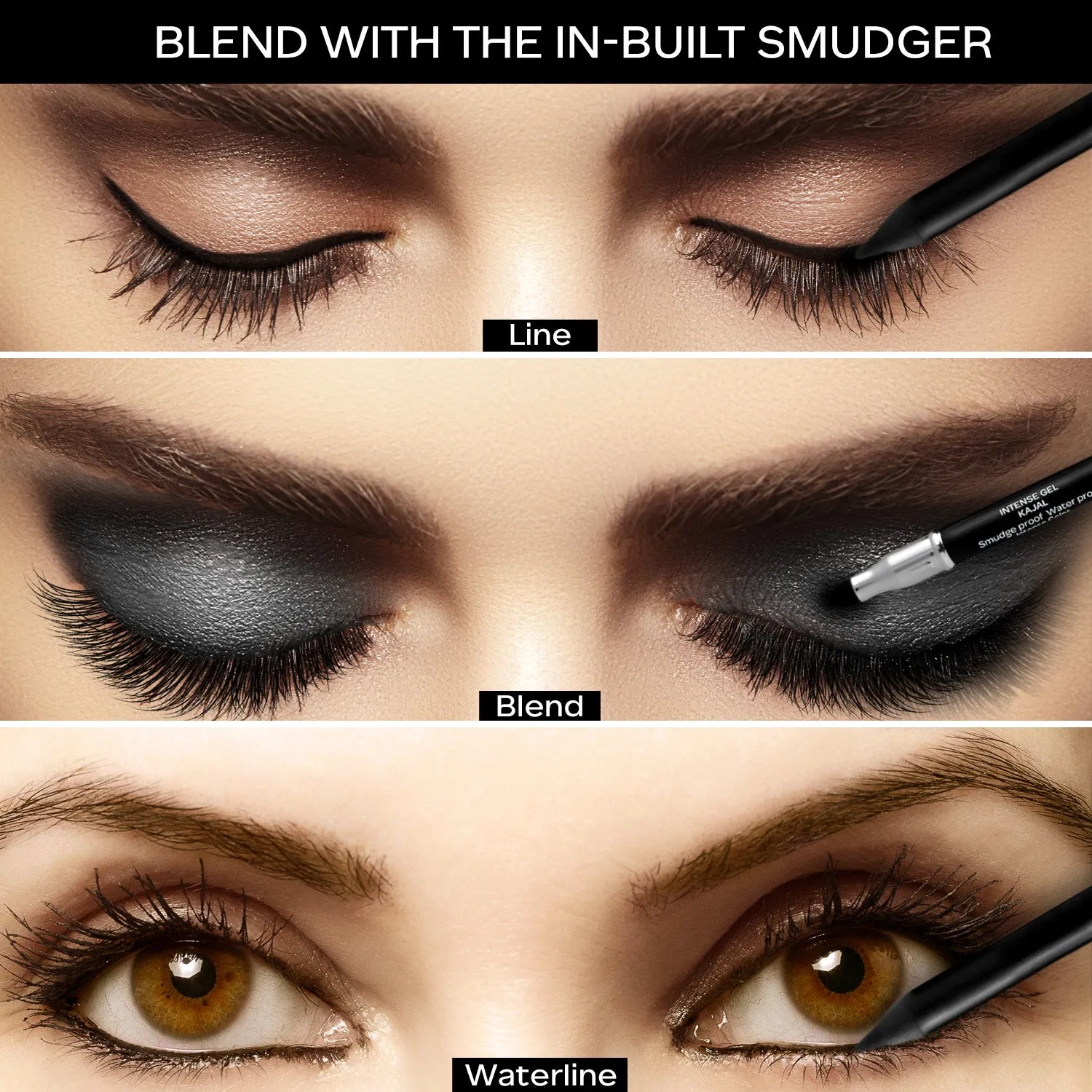 FC Ultime Pro Intense Gel Kajal Black 1.2 gm