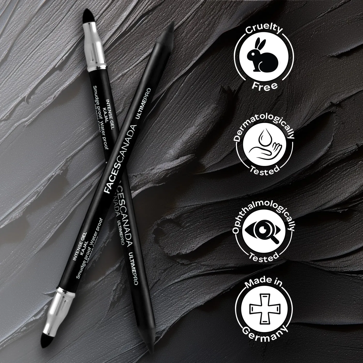 FC Ultime Pro Intense Gel Kajal Black 1.2 gm