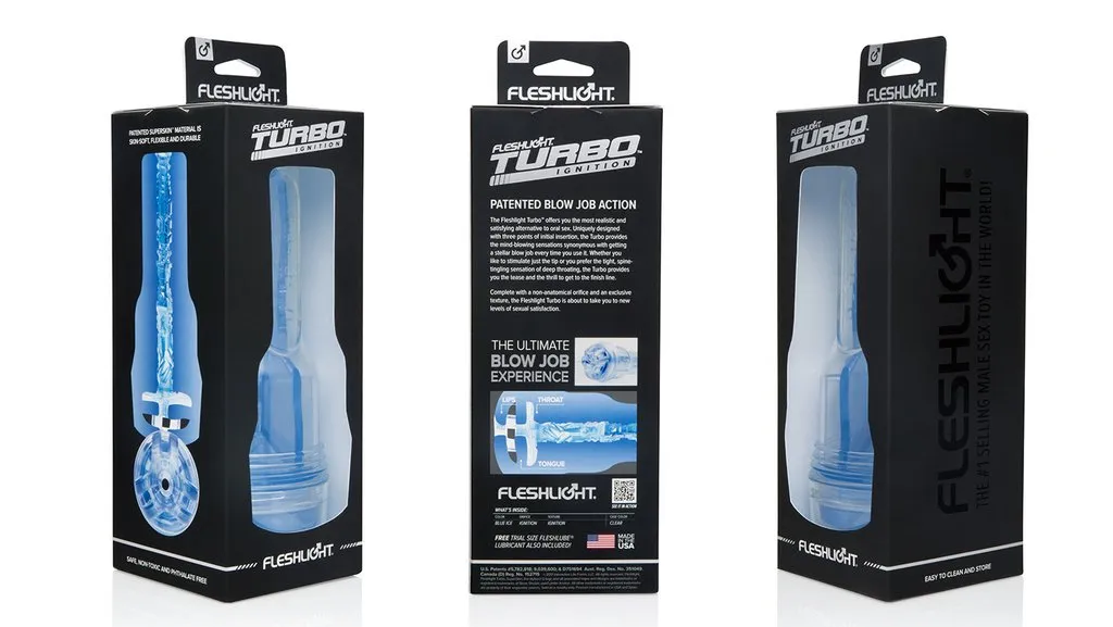 Fleshlight Turbo Ignition Blue Ice