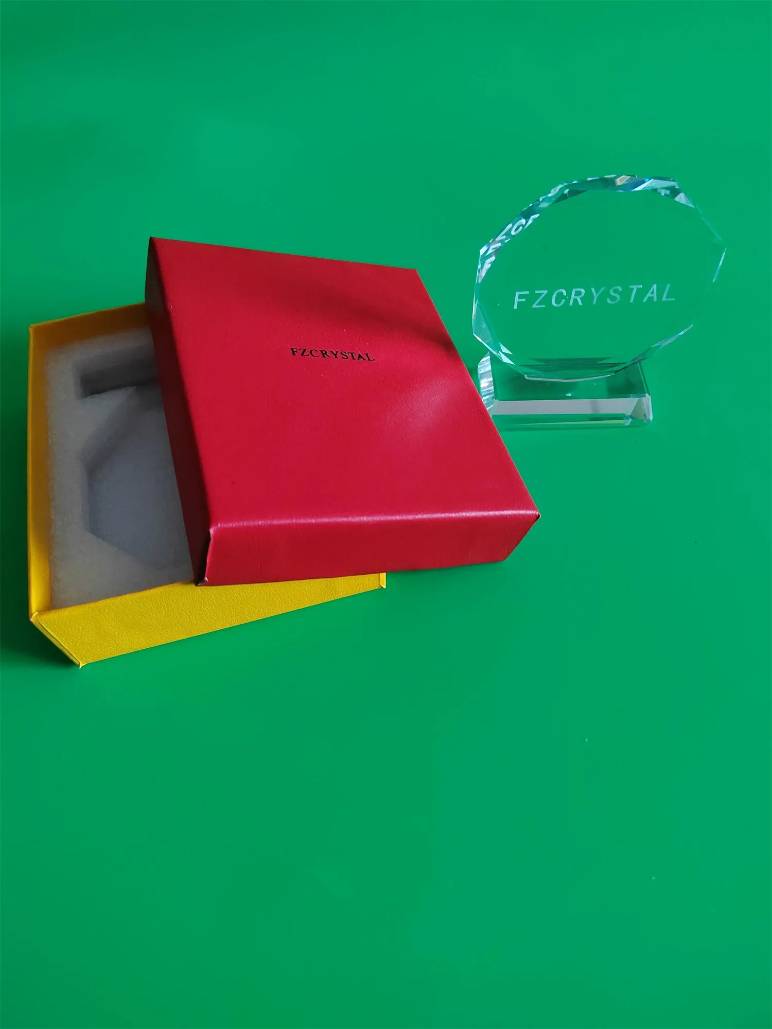 FZCRYSTAL Works of art made of glass,Trophy Decoration Gift Craft Decoration