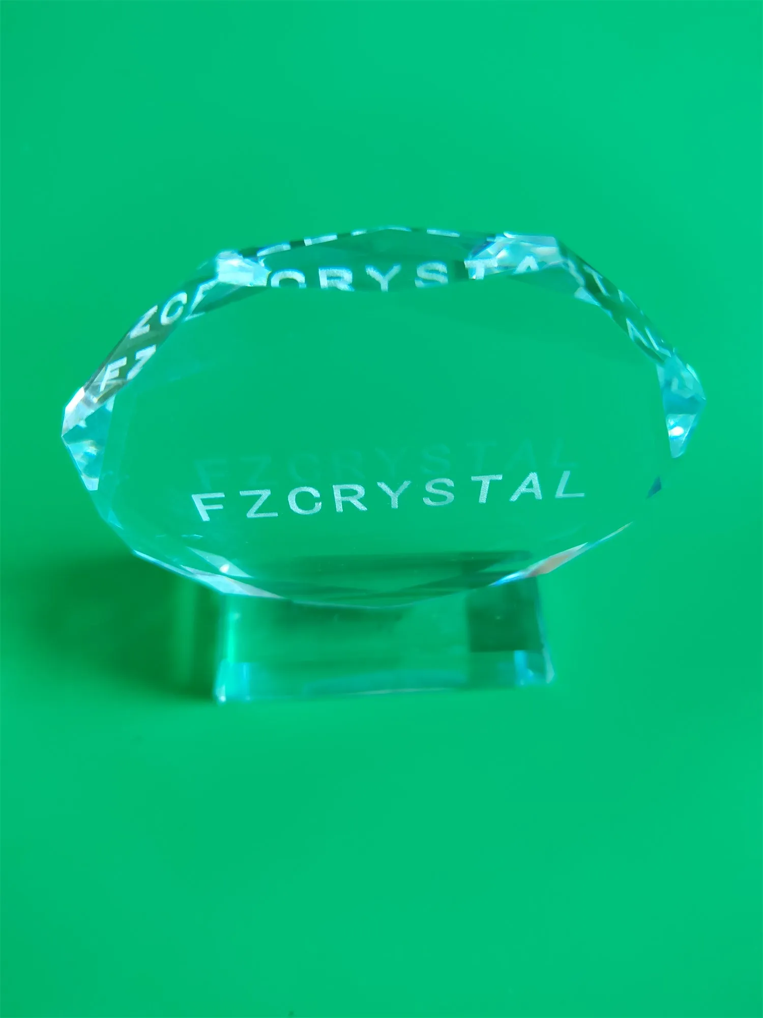 FZCRYSTAL Works of art made of glass,Trophy Decoration Gift Craft Decoration