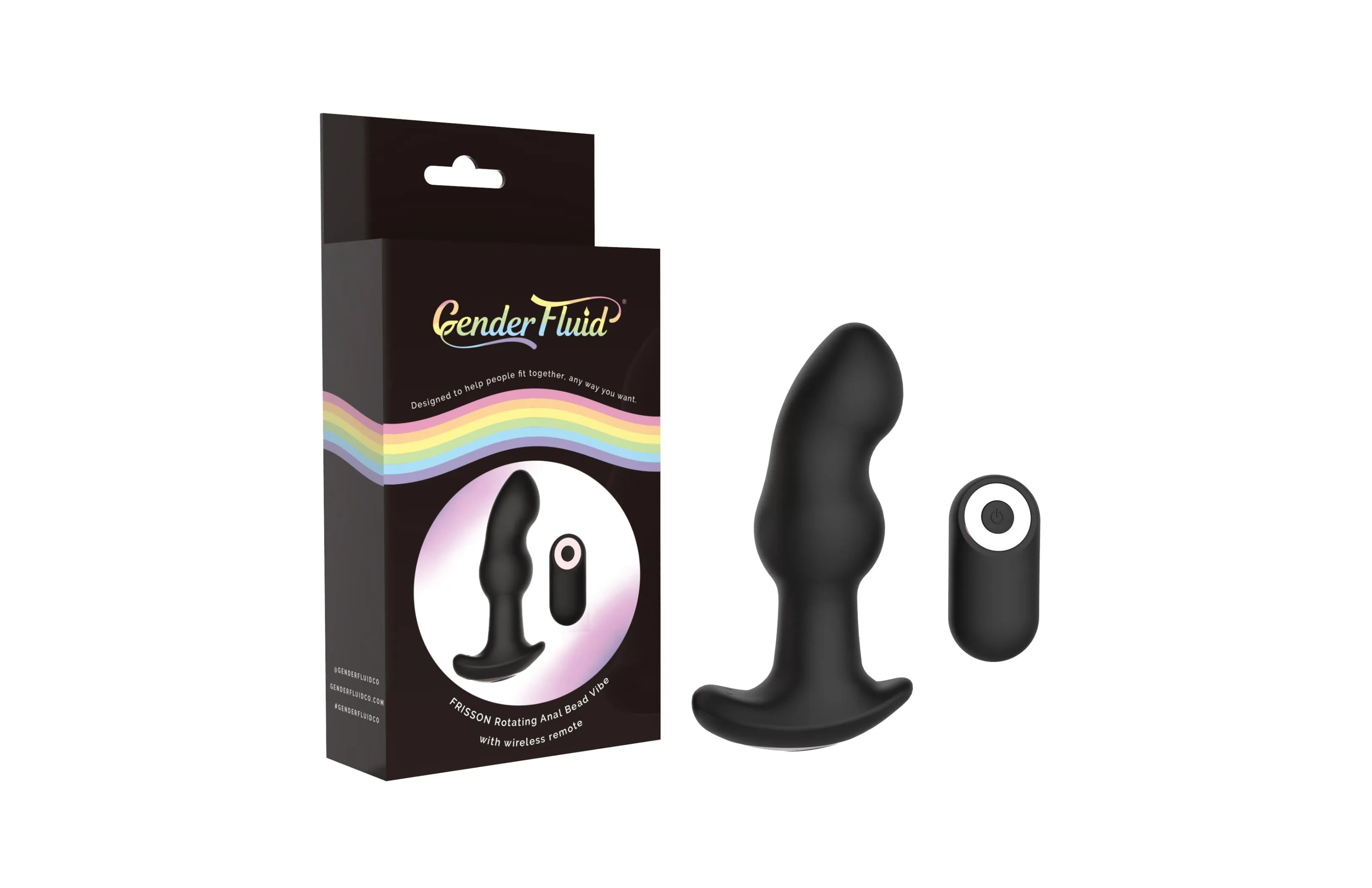 Gender Fluid Frisson Anal Vibe - Black