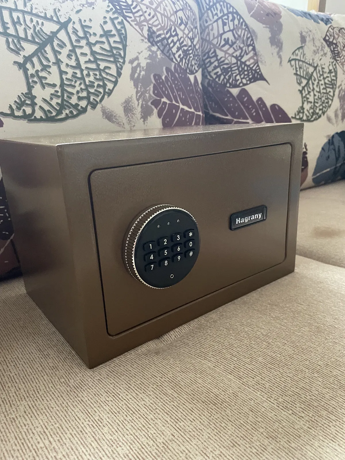Hagrany Safes,Basics Steel Security Safe and Lock Box with Electronic Keypad