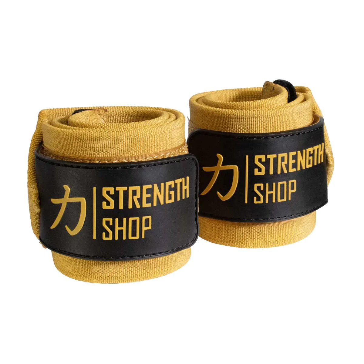 Heavy Wrist Wraps, Gold - IPF Approved – 60cm/90cm