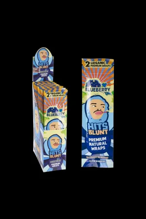 Hits Blunt Premium Organic Hemp Wraps - 25 Pouches