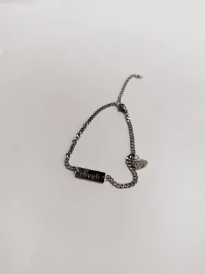 Hiveli Bracelets [jewelry],Personalized Bracelets, 925 Pure Silver Bracelets