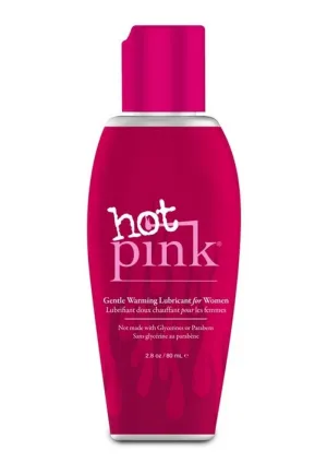 Hot Pink Water Based Warming Lubricant