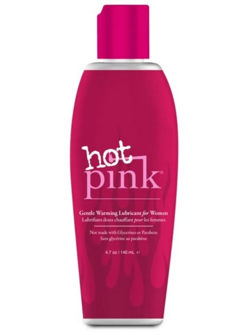 Hot Pink Water Based Warming Lubricant