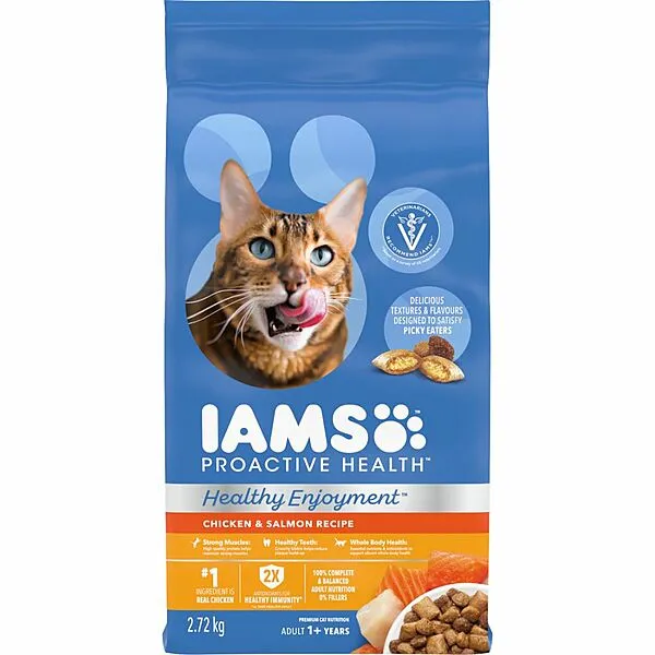 Iams Healthy Enjoyment Chicken & Salmon