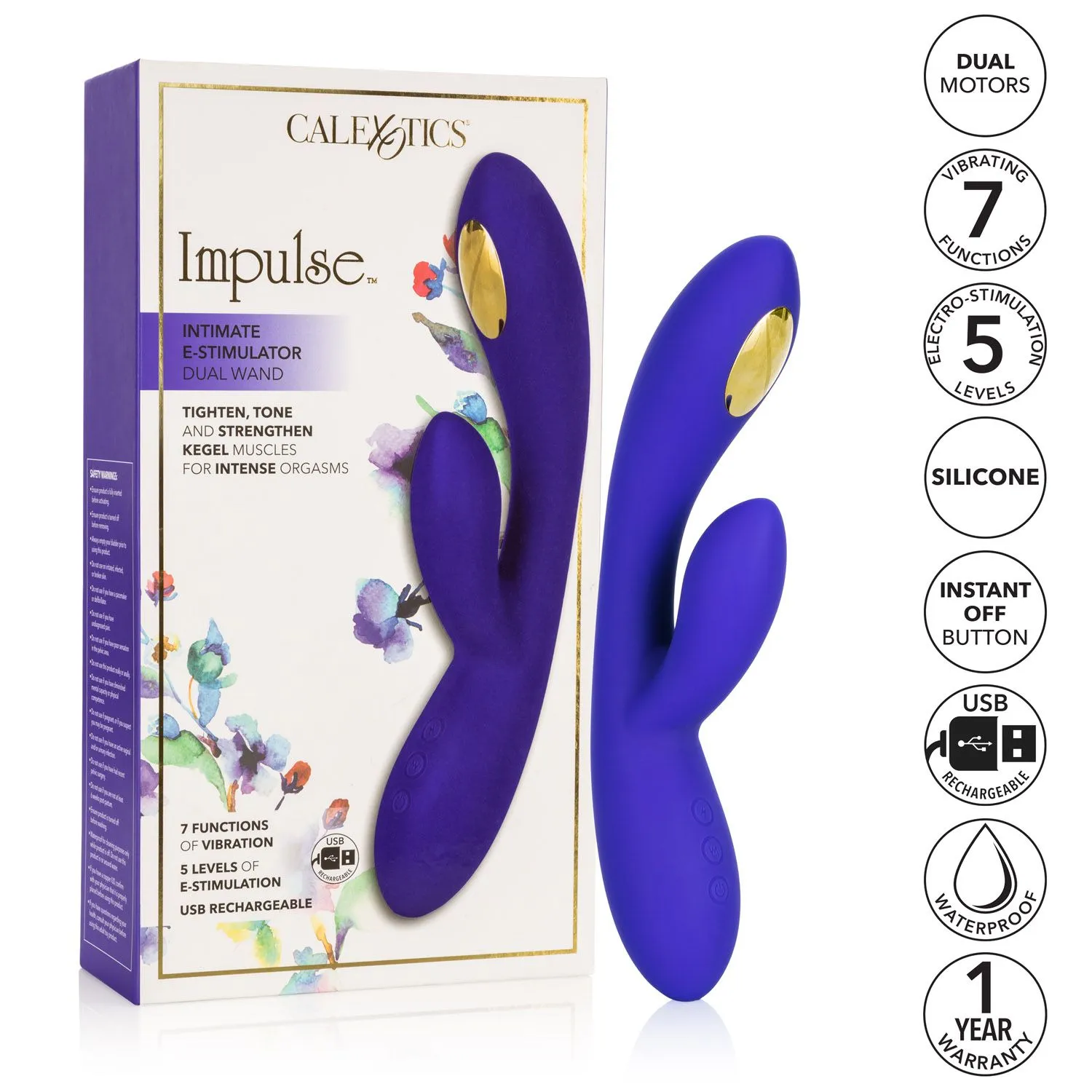Impulse Intimate E-stimulator Dual Wand