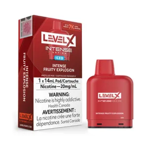 Intense Fruity Explosion Ice - Level X Intense Pods