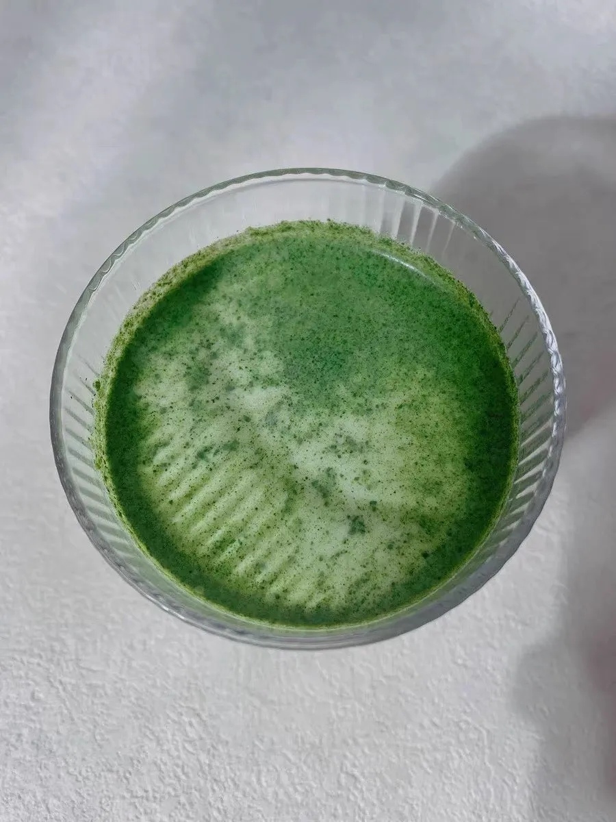 Kandaer Dietary fiber, organic kale powder: freeze-dried, whole leaf powder