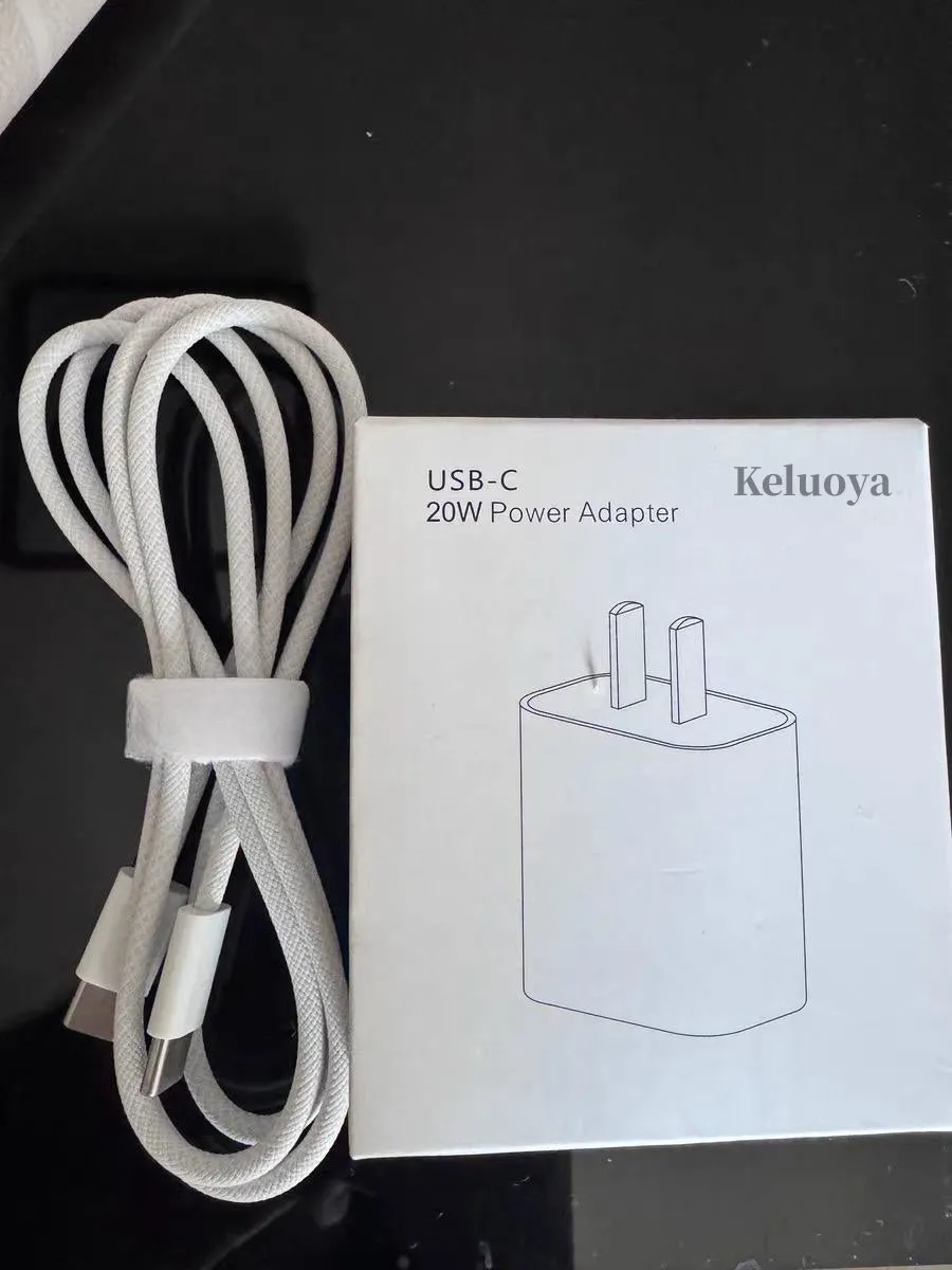 Keluoya USB charger, USB-C C-type fast charging cable