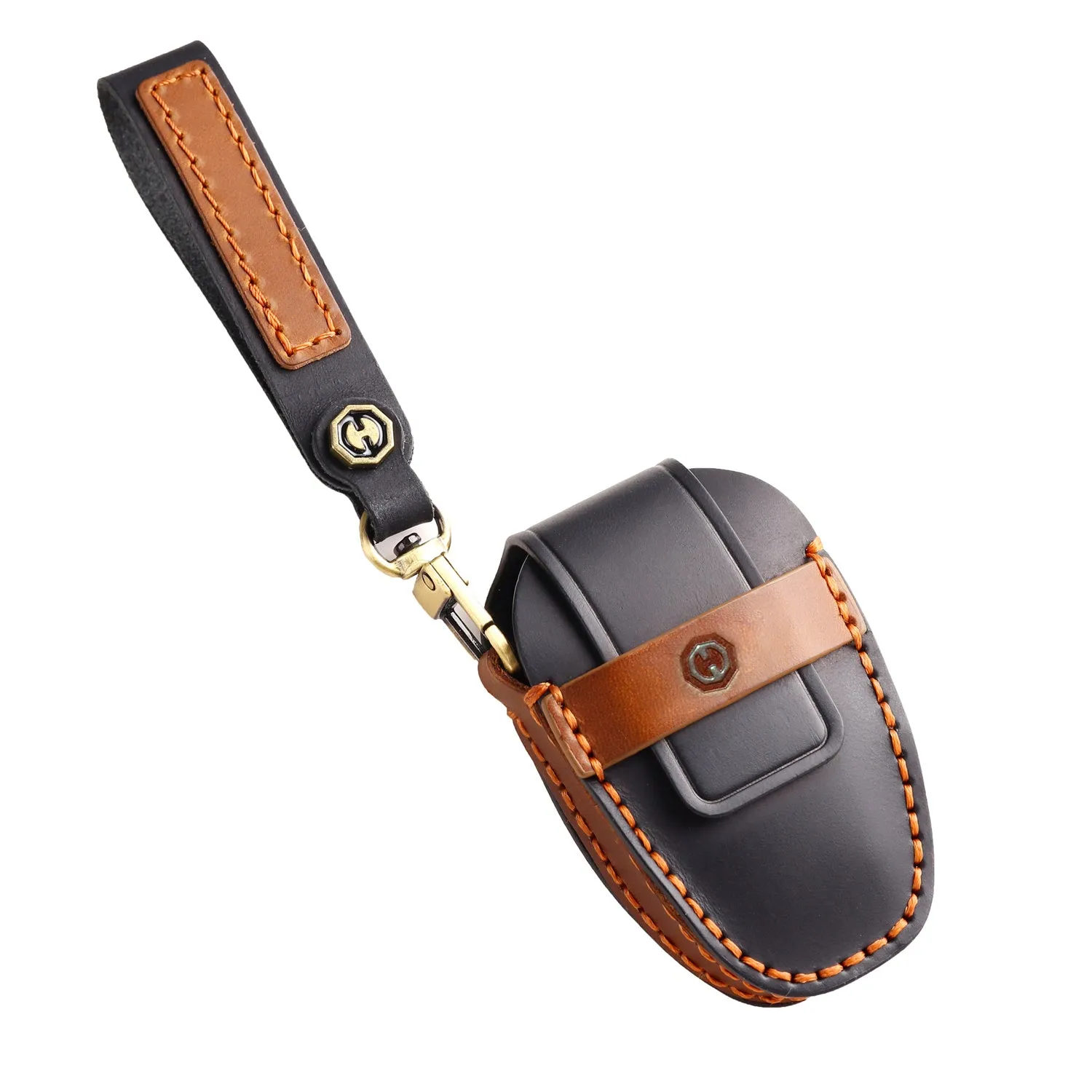 Keycases,High end personalized handmade genuine cowhide car keycase buckle